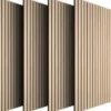 tectake Akoestische panelen Sonic Wall houtlook, Licht Eiken