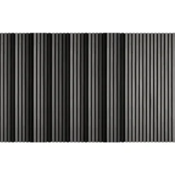 tectake Akoestische panelen Sonic Wall IV in houtlook, Lichtgrijze Eik
