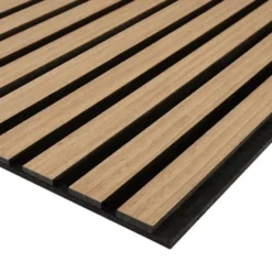 tectake Akoestische panelen Sonic Wall IV in houtlook, Eiken