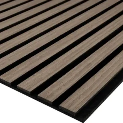 tectake Akoestische panelen Sonic Wall III in houtlook, Donker Eiken