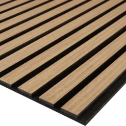 tectake Akoestische Panelen 120 x 60 cm Echt Houtfineer Geluidsabsorberend Vilt