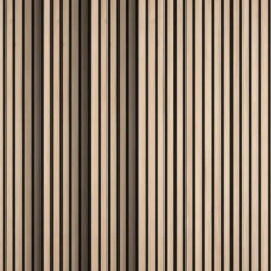 tectake Akoestische panelen Sonic Wall IV in houtlook, Licht Eiken