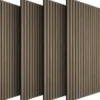 tectake Akoestische Panelen 110 x 50 cm Echt Houtfineer Geluidsabsorberend Vilt