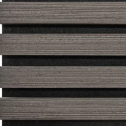 tectake Akoestische Wandpanelen Set van 4 - Eiken Grijs