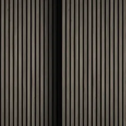tectake Akoestische Wandpanelen Set van 4 - Eiken Grijs