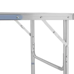 tectake Aluminium campingklaptafel 75 x 55 x 68 cm, Grijs