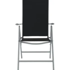 tectake Aluminium tuinset 6+1 - Zilver