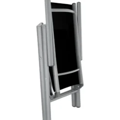 tectake Aluminium tuinset 4+1 - Zilver