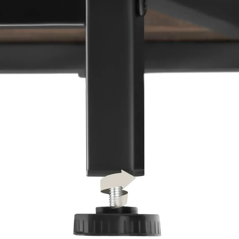 tectake Bank met opbergruimte Calico 81,5x41,5x50,5cm