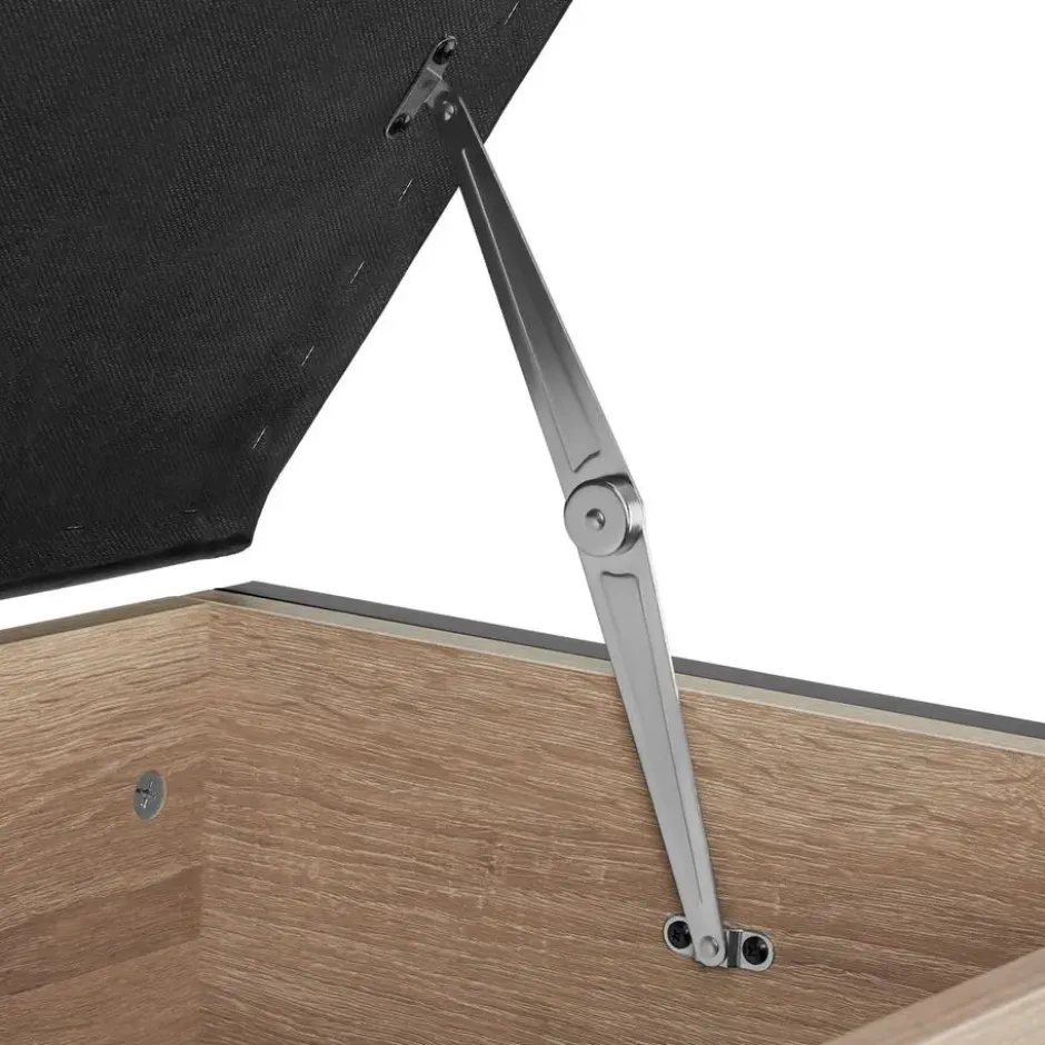 tectake Bank met opbergruimte Calico 81,5x41,5x50,5cm