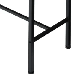 tectake Bartafel Kerry 120x40x100,5cm, Industrieel Licht Hout, Eiken Sonoma