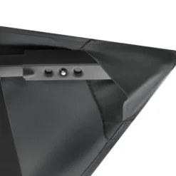 tectake BBQ Paviljoen - Waterdicht - Dubbel Dak - 316x150x250cm - Antraciet