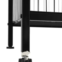 tectake Bijzettafel Grimsby 40x40x55,5cm, Industrieel Licht Hout, Eiken Sonoma