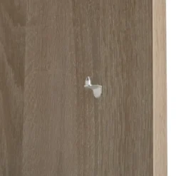 tectake Boekenrek Lexi 5 vakken 60x30x190cm, Licht Hout, Eiken Sonoma
