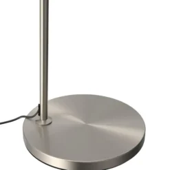 tectake Booglamp Arcus, staal, retro-stijl, 60W, Mat Nikkel