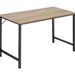 tectake Bureau Jenkins, Industrieel Licht Hout, Eiken Sonoma