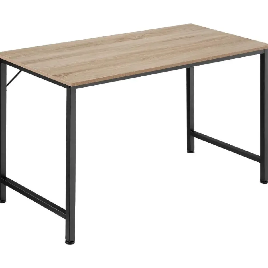 tectake Bureau Jenkins, Industrieel Licht Hout, Eiken Sonoma