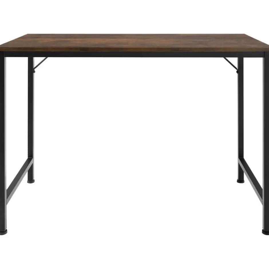 tectake Bureau Jenkins, Industrieel Hout Donker, Rustiek