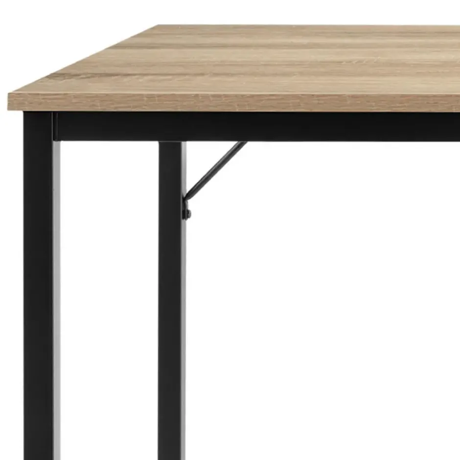 tectake Bureau Jenkins, Industrieel Licht Hout, Eiken Sonoma