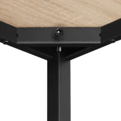 tectake Bureau Vanport 120x60x75,5cm, Industrieel Licht Hout, Eiken Sonoma