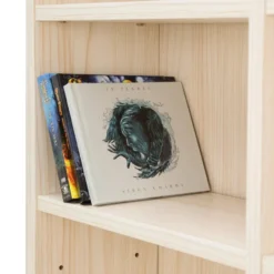 tectake Cd Dvd Kast, Beuken, Opslagruimte Voor Max 820 Cd's, 27 Vakken, MDF