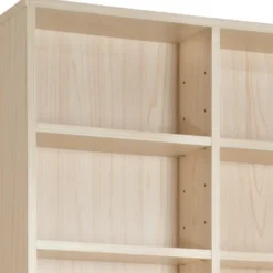 tectake Cd Dvd Kast, Beuken, Opslagruimte Voor Max 820 Cd's, 27 Vakken, MDF