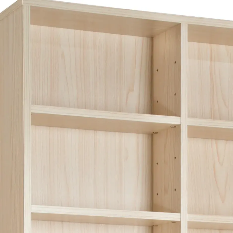 tectake Cd Dvd Kast, Beuken, Opslagruimte Voor Max 820 Cd's, 27 Vakken, MDF