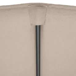 tectake Dubbele Parasol Silia 460x270 cm met 3 windvakken, Beige