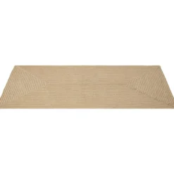 tectake® Gevlochten vloerkleed Vibe van jute, boho-stijl 80 x 150 cm