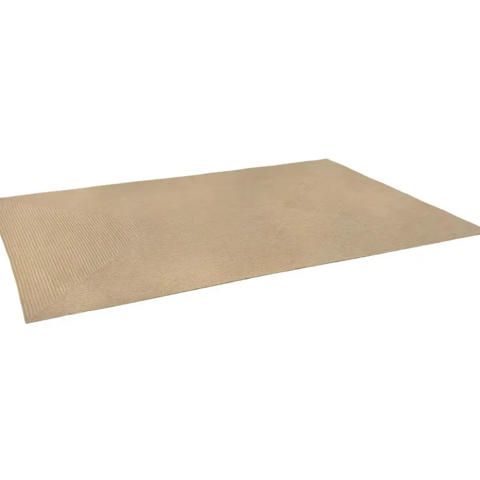 tectake® Gevlochten vloerkleed Vibe van jute, boho-stijl 200 x 290 cm