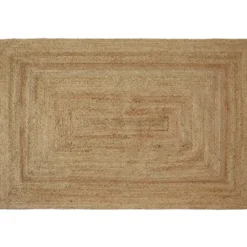 tectake® Handgeweven vloerkleed Glim van jute, boho-stijl 160 x 230 cm