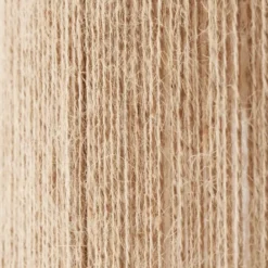 tectake Hanglamp Lignea Lux van jute in boho-stijl, 40W, Natuur