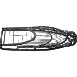 tectake Hangstoel, Comfortabel, Opvouwbaar, Zwart, Met Kussen En Stalen Frame