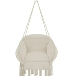 tectake Hangstoel Samira, Beige