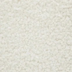 tectake Hocker Altu XL, gestoffeerd, opbergruimte, Bouclé Crèmewit