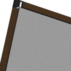 tectake Hor met aluminiumframe voor ramen - 100 x 120 cm - Bruin