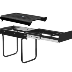 tectake Inbouw prullenbak Ashlyn, 3-voudige scheiding, 30L, telescooprails