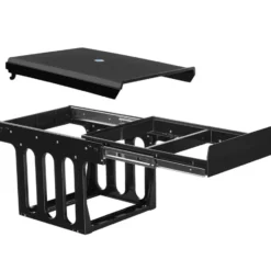 tectake Inbouw prullenbak Ashlyn, 2-voudige scheiding, 30L, telescooprails