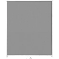 tectake Insectenwerend rolgordijn - 130 x 160 cm - Wit