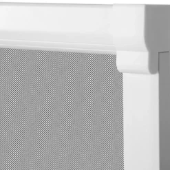 tectake Insectenwerend rolgordijn - 130 x 160 cm - Wit