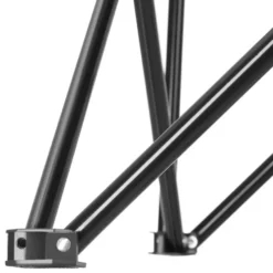 tectake Kampeerstoelen Gil - Set van 4 - Zwart