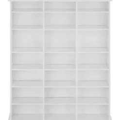 tectake Kast Stevie 105,5x19x136,5cm, Mat Wit