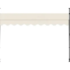 tectake Klemluifel met zwengel, in hoogte verstelbaar, Beige