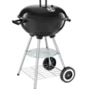 tectake Kogelbarbecue - Stalen Frame - Wielen - Met Asbak - 51,5x44,5cm