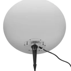 tectake Kogellamp Luminous Eye, LED, met afstandsbediening, Wit