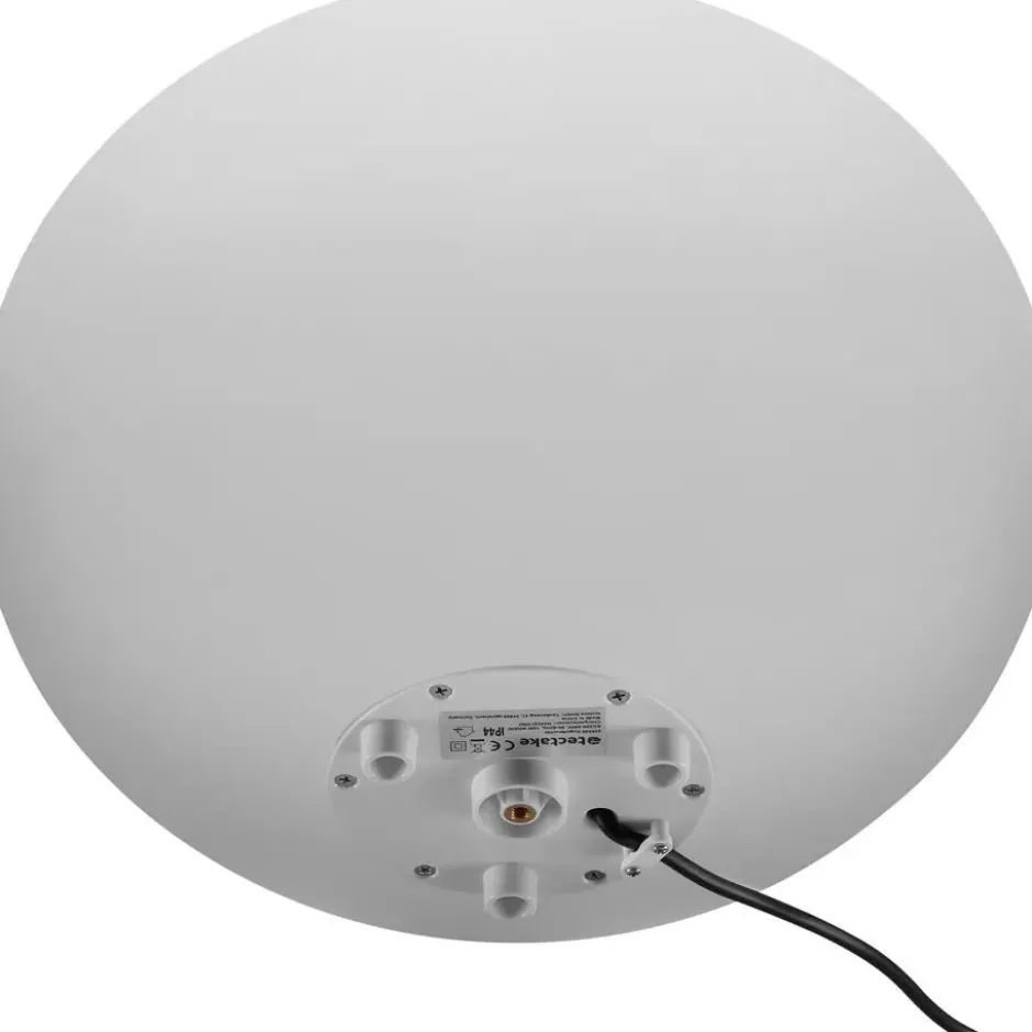 tectake Kogellamp Luminous Eye, LED, met afstandsbediening, Wit