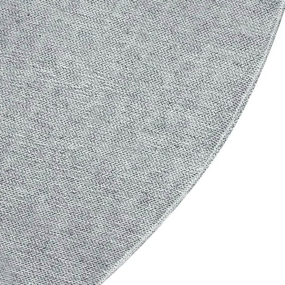 tectake® Kortpolig vloerkleed Soft Zone Ø 120 cm - Beige
