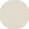 tectake® Kortpolig vloerkleed Soft Zone Ø 120 cm - Crème