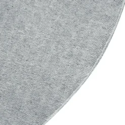 tectake® Kortpolig vloerkleed Soft Zone Ø 120 cm - Crème