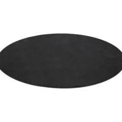 tectake® Kortpolig vloerkleed Soft Zone Ø 120 cm - Antraciet